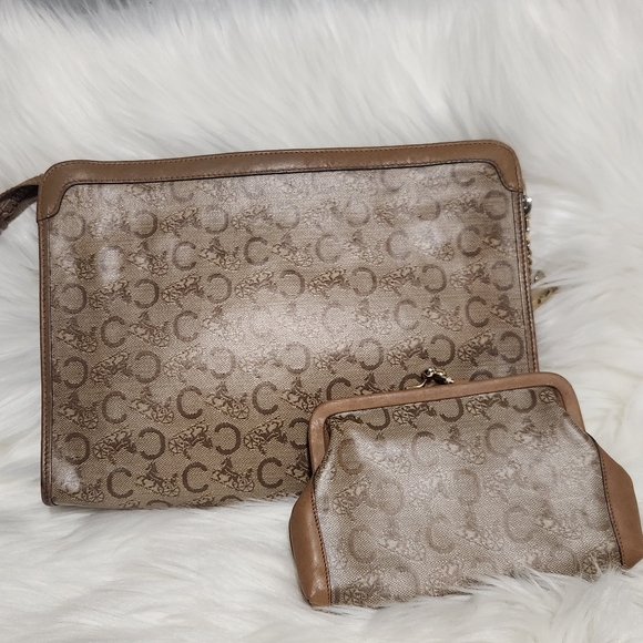 Celine Vintage Pouch Coin Purse Set - Picture 2 of 16